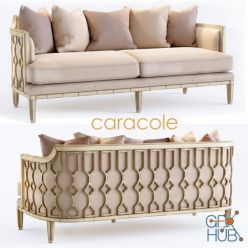 3D model The Bee's Knees Caracole Sofa