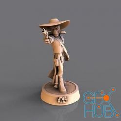 3D model Cad Bane - Star Wars – 3D Print