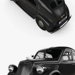 3D model Lancia Ardea 1939 Hum 3D