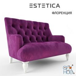 3D model Sofa Florens Estetica (max 2012, fbx)