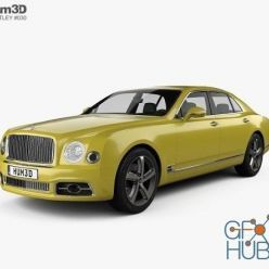 3D model Bentley Mulsanne Speed 2017