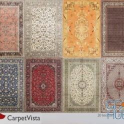 3D model Persian carpet Vista