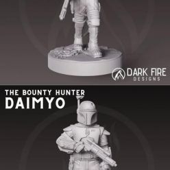 3D model The Bounty Hunter Daimyo – 3D Print