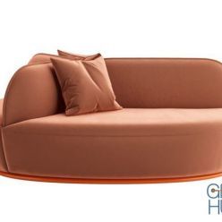 3D model La Isla Office Sofa by Sancal