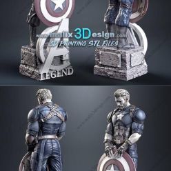 3D model Captain America – 3D Print