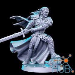 3D model Levariel (Elven Knight) – 3D Print