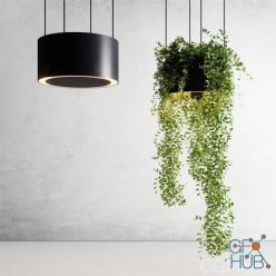 3D model Hanging vase holder by CSMA, with LED lighting