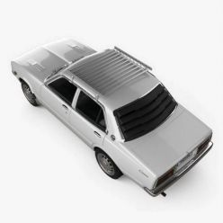 3D model Toyota Corona sedan 1975