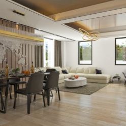 3D model Interior living room mejlis room guest bed room