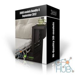 3D model 3DDD models – Bundle 4 September 2017