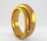 3D model Wedding rings