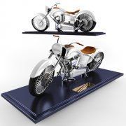 3D model Motorcycle on the stand