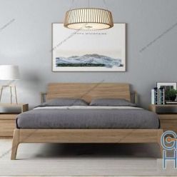 3D model Modern Bedroom Scene 26