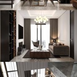 3D model Apartment Scene By Anh Viet Tran