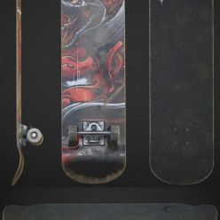 3D model Skateboard PBR