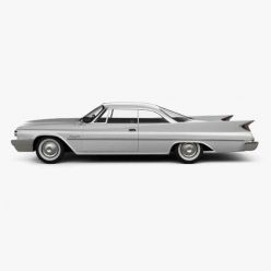 3D model Car Chrysler Saratoga hardtop coupe 1960