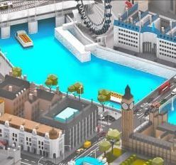 3D model CGTrader – Low Poly London City-poly 3D model-POLYGON