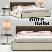 3D model Monolith bed by Ditre Italia