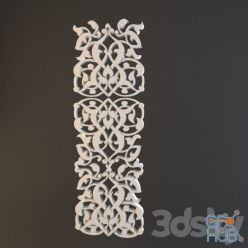 3D model decorative Panel