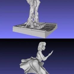 3D model Mary Jane Monroe aka Female Venom - Bimbo Series Model 2 – 3D Print