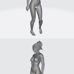 3D model Panam Nude – 3D Print