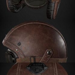 3D model Boss Original Helmet PBR
