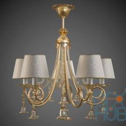 3D model Sylcom classic chandelier
