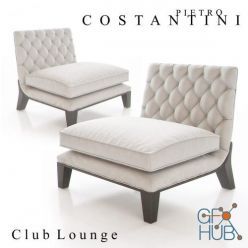 3D model Constantini Pietro Club Lounge armchair