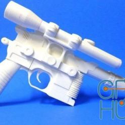 3D model Han Solo Blaster – 3D Print