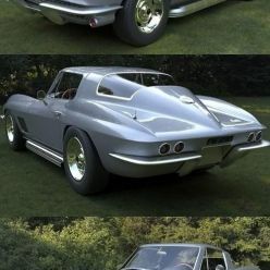 3D model Chevrolet Corvette Stingray 1967