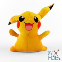 3D model Toy pillow Pikachu