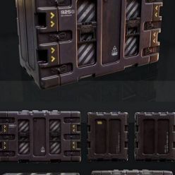 3D model Military Crate