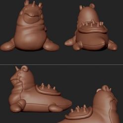 3D model Chonky Nessie – 3D Print