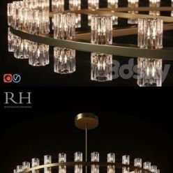 3D model RH ARCACHON ROUND CHANDELIER 60