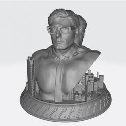 3D model Kent Supes Bust – 3D Print