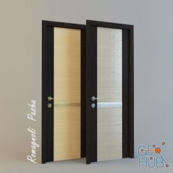 3D model Romagnoli Pasha italian doors