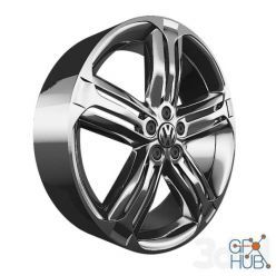 3D model VW Car Rim