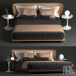 3D model Alys bed by B&B Italia