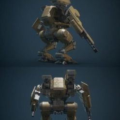 3D model Battle Armor PBR