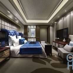 3D model Bedroom interior 120290