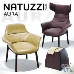 3D model Natuzzi Aura