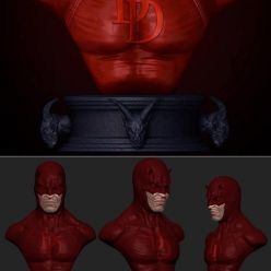 3D model Daredevil Bust – 3D Print