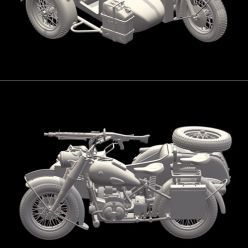 3D model R75 Motorcycle – 3D Print