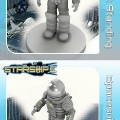 3D model Spacesuit Pack – 3D Print