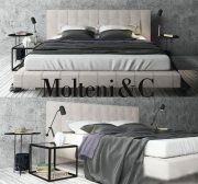 3D model Modern bed Have Wave by Molteni&c
