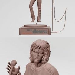 3D model Jim Morrison – 3D Print