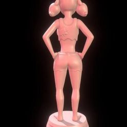 3D model Sadie-Mae Scroggins - Scooby Doo and Quistis FFVIII – 3D Print