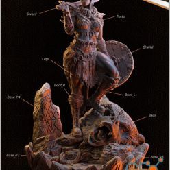 3D model The Ancestors - Ellika