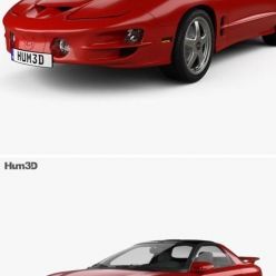 3D model Pontiac Firebird Trans Am 1998