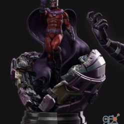 3D model Magneto – Marvel comics – 3D Print